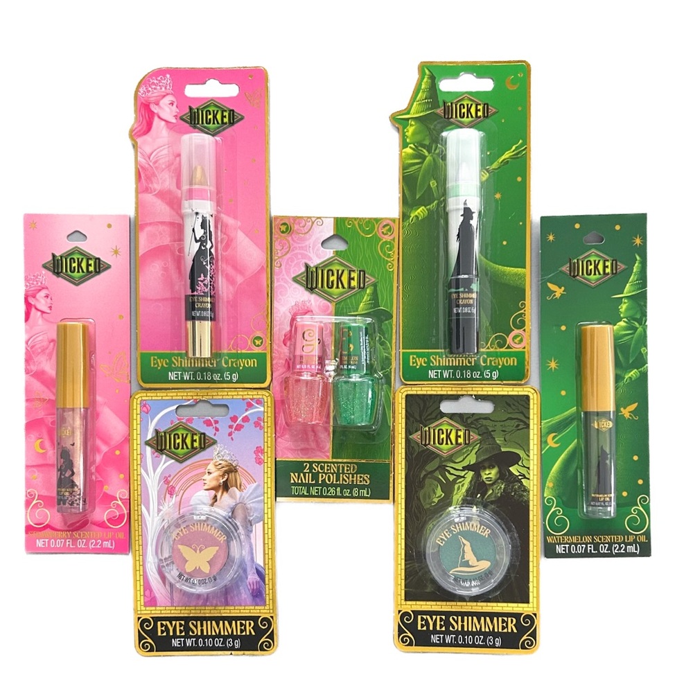 Wicked 7 Product Eye, Lip and Nail Bundle